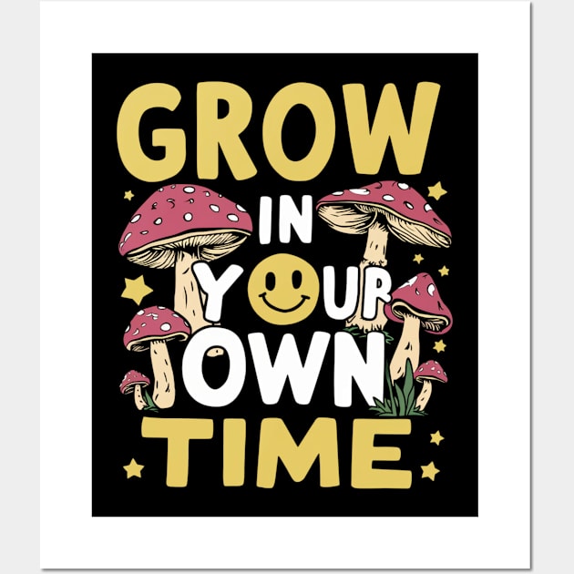 Time to Grow: Embrace Your Journey Wall Art by twitaadesign